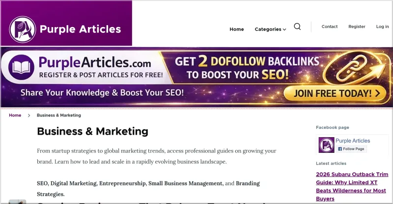Purple Articles