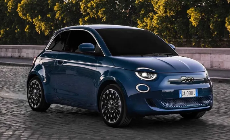 Fiat 500 electric car