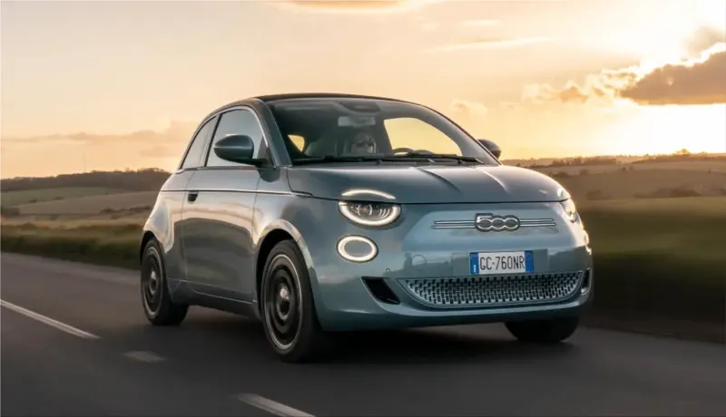 Fiat 500 electric car