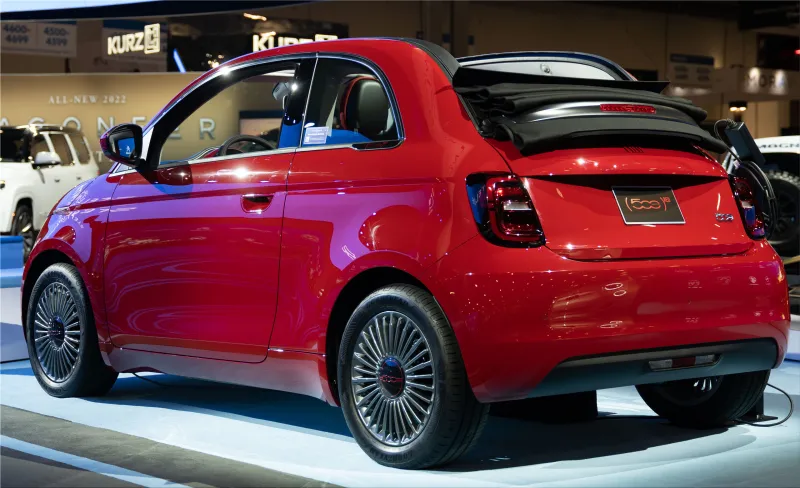 Fiat 500e electric car