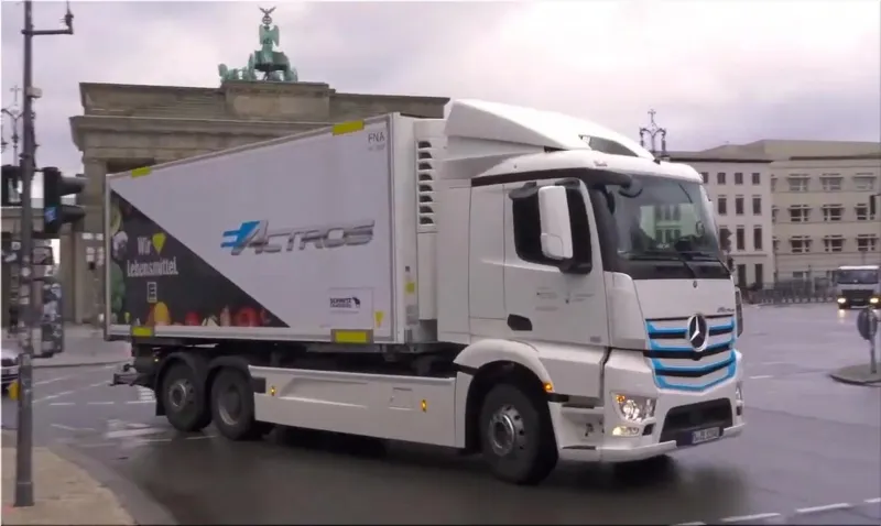 Mercedes eActros 600
