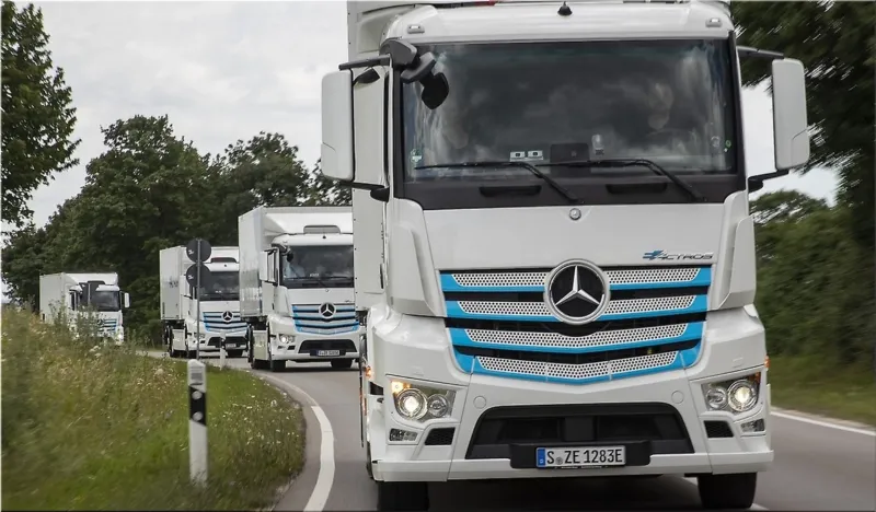 Mercedes eActros 600