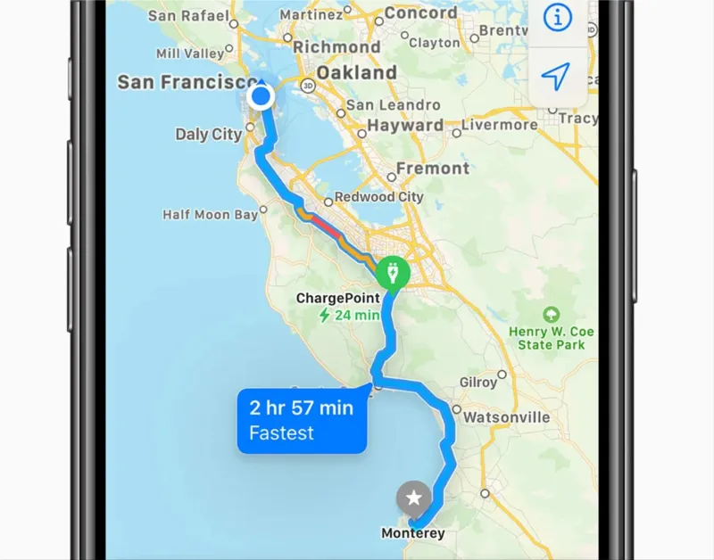 Route charging planners