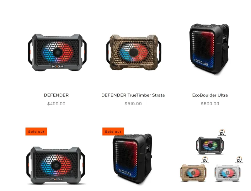Bluetooth party speakers