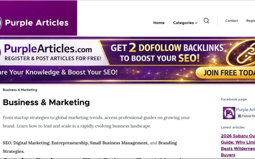 Purple Articles