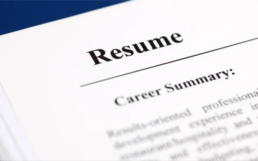 Traditional resumes