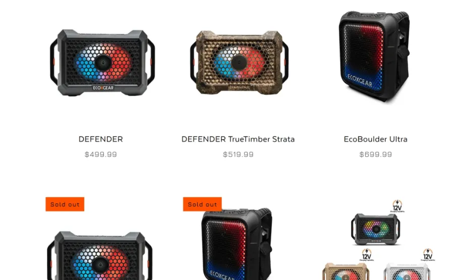 Bluetooth party speakers