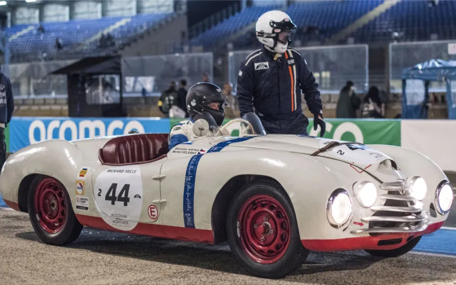 Skoda Sport at the Le Mans Classic 2022 with a Czech crew