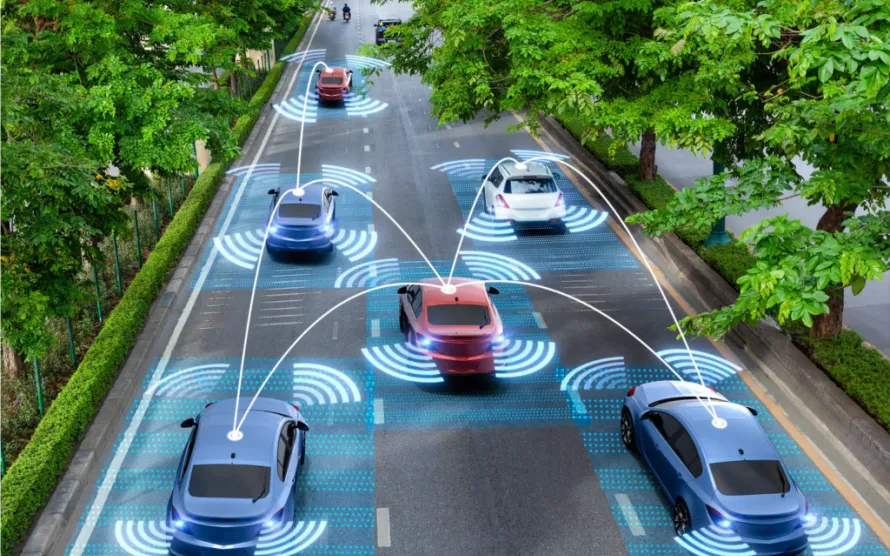 The development of internet-connected and self-driving vehicles