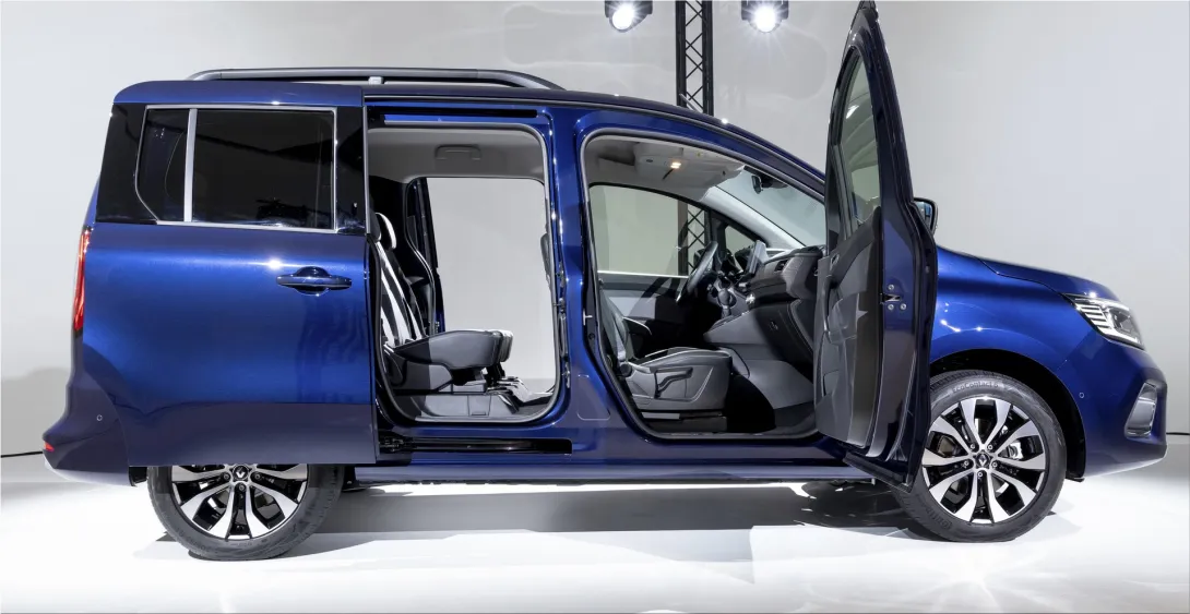 2023 Renault Kangoo E-tech Electric family minivan with 90kW