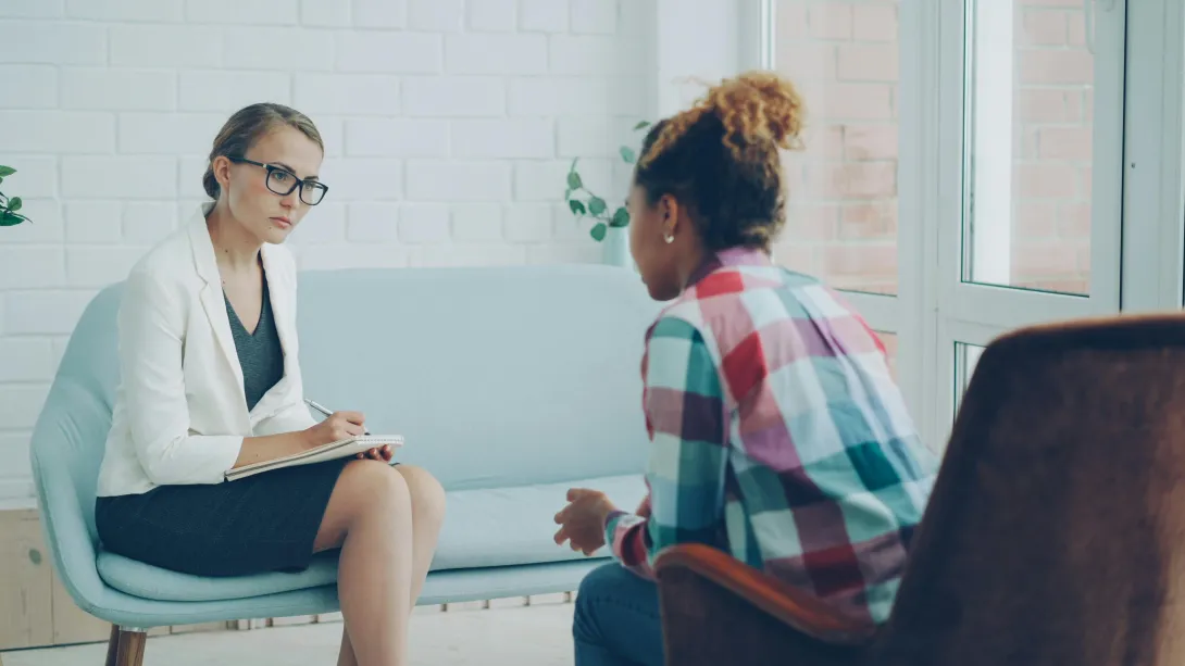 Therapist meeting for a website