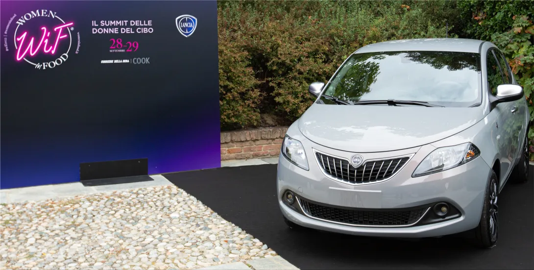 Lancia Ypsilon Alberta Ferretti at Women in Food event